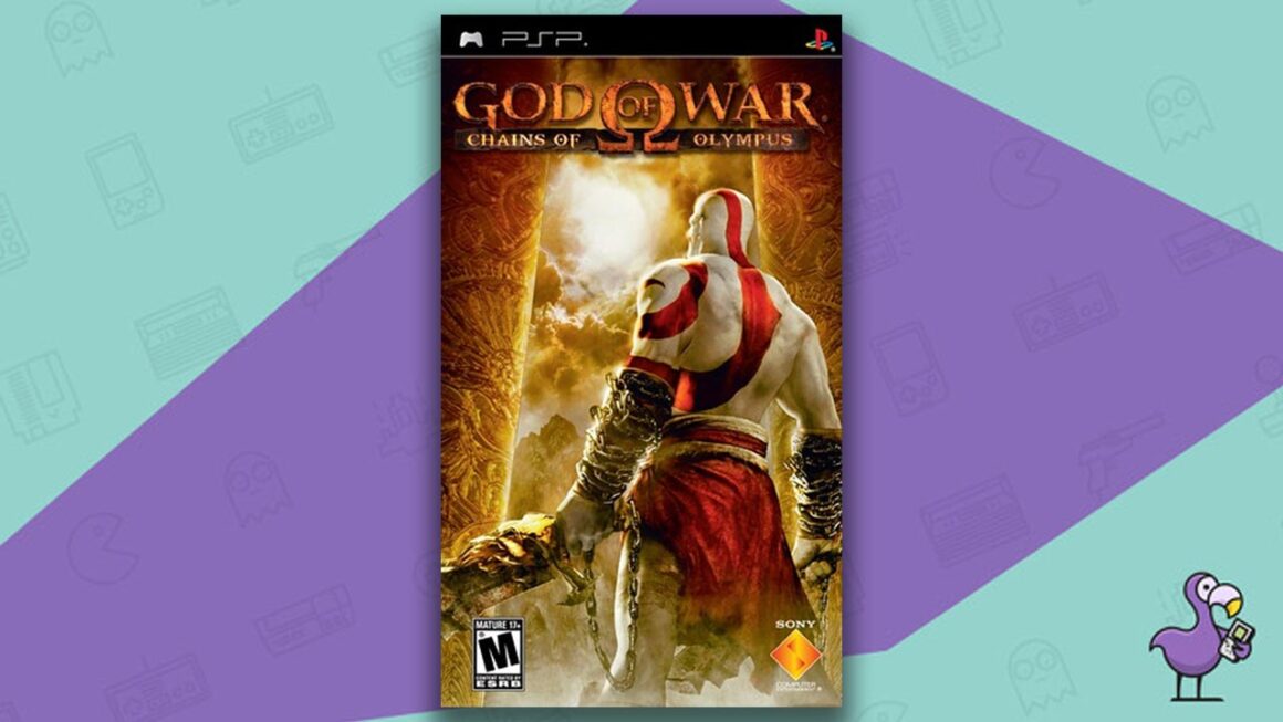 All God of War games in order - God of War: Chain of Olympus game case cover art PSP