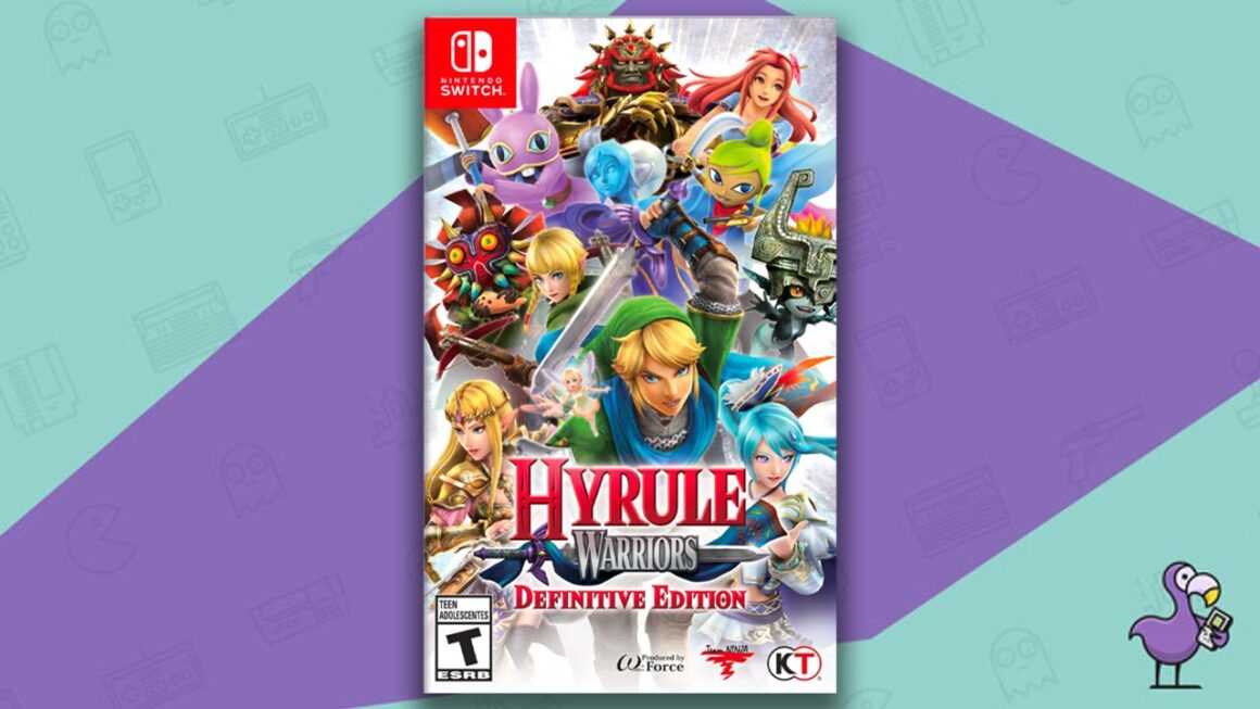 Best Zelda Games On Nintendo Switch - Hyrule Warriors game case