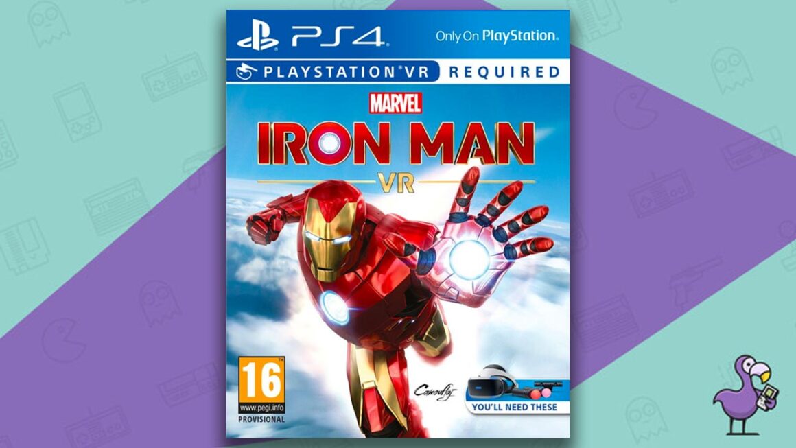 Best PS4 Flying Games - Iron Man VR game case cover art