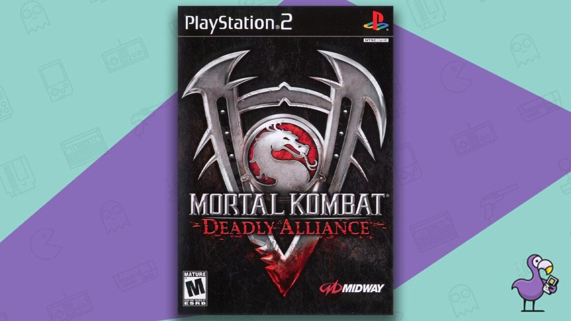 Všechny hry Mortal Kombat v pořádku - Mortal Kombat: Deadly Alliance Game Case Cover Cover Art PS2