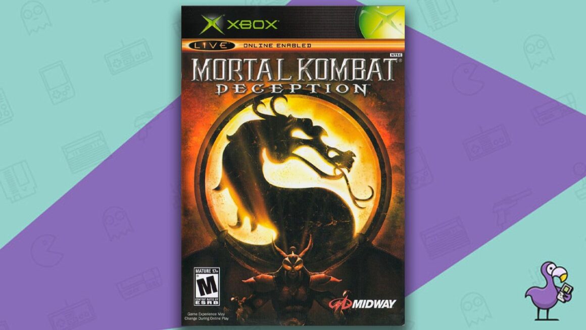 Todos los juegos de Mortal Kombat - Mortal Kombat Deception Xbox Game Case Portada