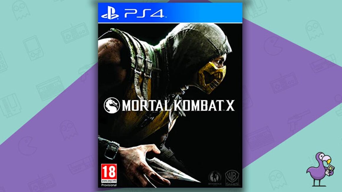 Всички мачове на Mortal Kombat в ред - Mortal Kombat X Game Case Cover Art PS4