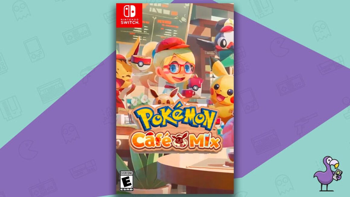 Bästa matlagningsspel på Nintendo Switch - Pokemon: Cafe Mix Game Case Cover Art