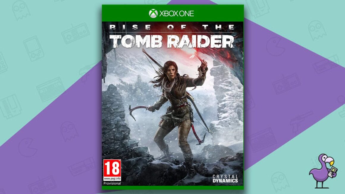 Best Tomb Raider Games - Rise of the Tomb Raider game case cover art Xbox One