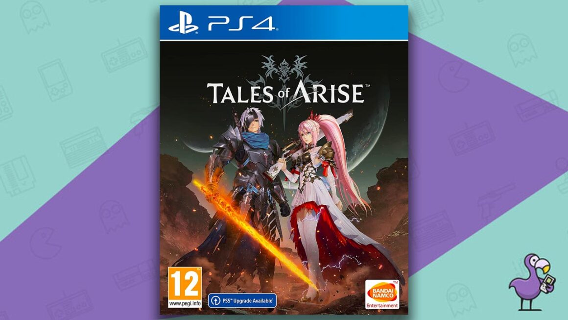 Best Tales Games - Tales of Arise PS4 game case cover art