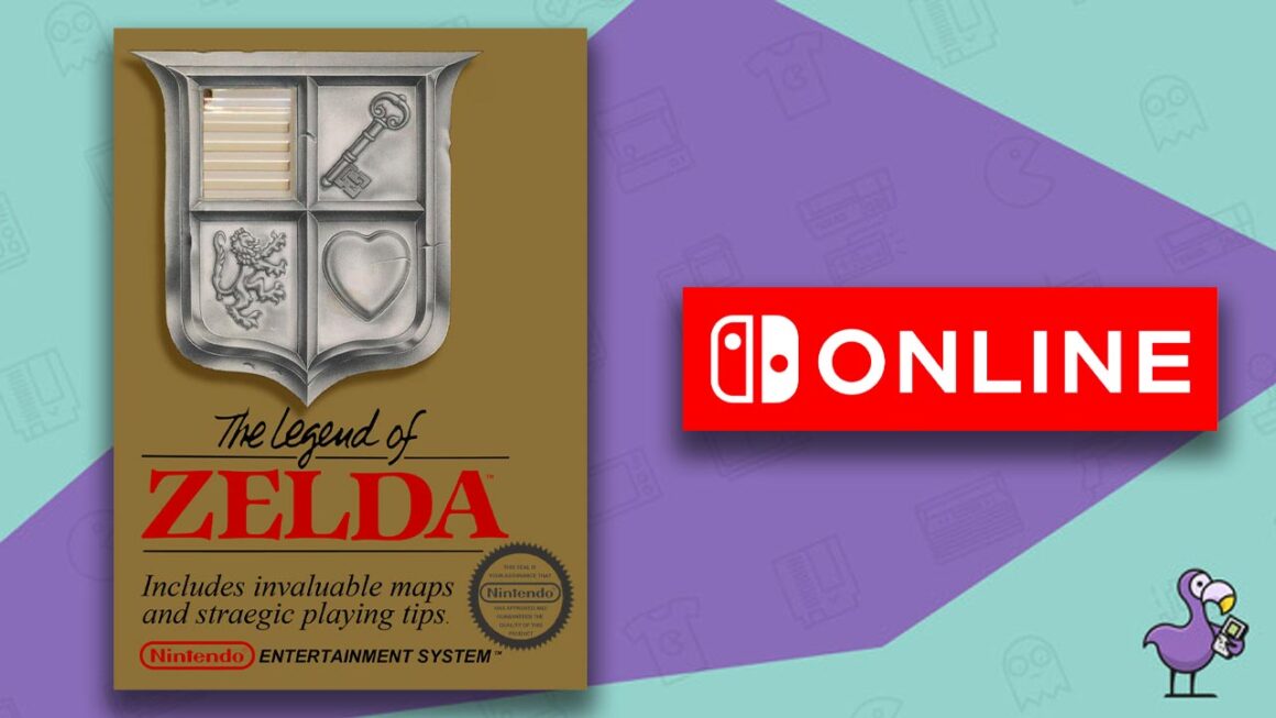 Best Zelda Games On Nintendo Switch - The Legend of Zelda NES game case