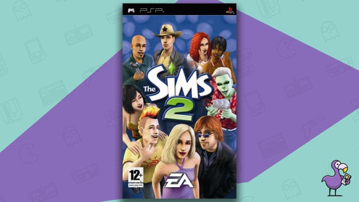 Best PSP games - The Sims 2 game case cover art