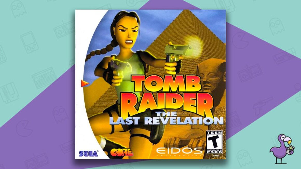 Best Tomb Raider Games - Tomb Raider The Last Revelation game case cover art dreamcast game case cover art