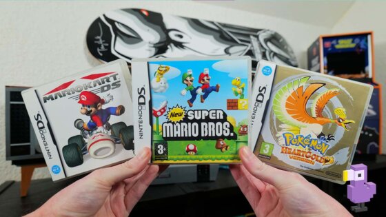 3 of the best selling DS game cases of all time
