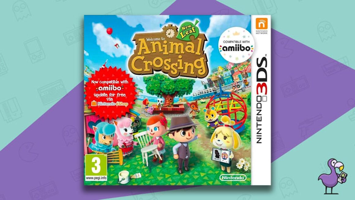 Best Nintendo 3DS games - Animal Crossing New Leaf game case cover art