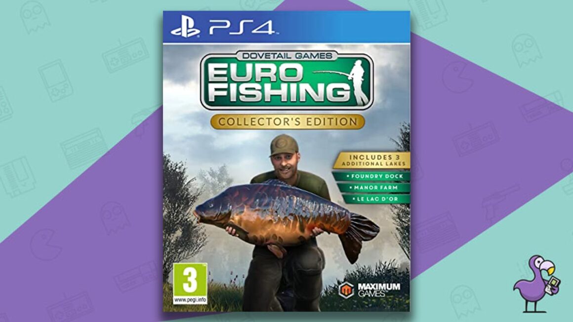 Best PS4 Fishing Games - Euro Fishing Collectors Edition game case cover art