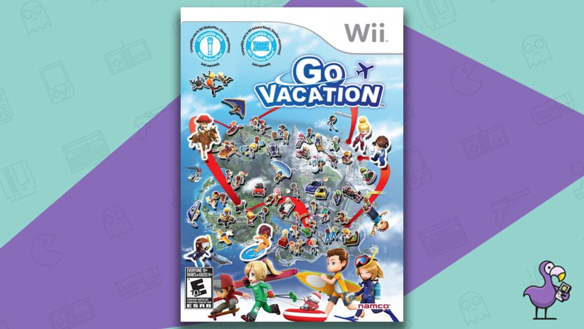 Best Nintendo Wii Party Games - Go Vacation game case cover art