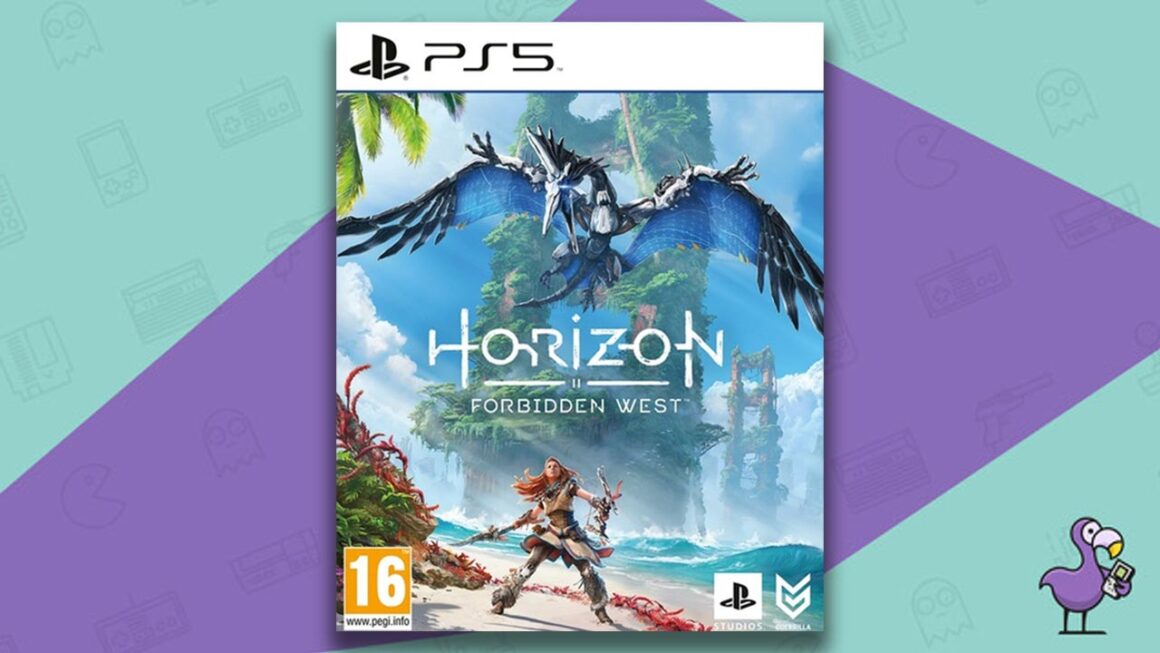 best games like Zelda - Horizon Forbidden West game case cover art PS5
