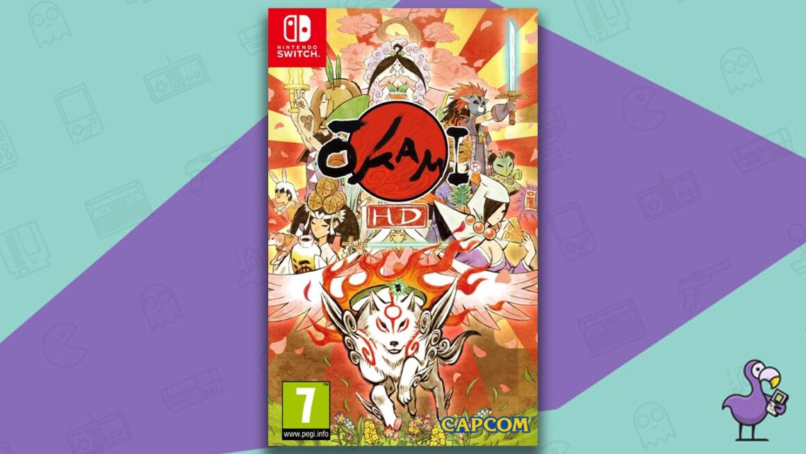 best games like Zelda - Okami HD game case cover art Nintendo Switch