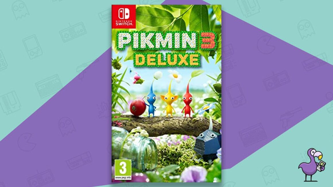 Best Nintendo Switch Games - Pikmin 3 Deluxe game case cover art
