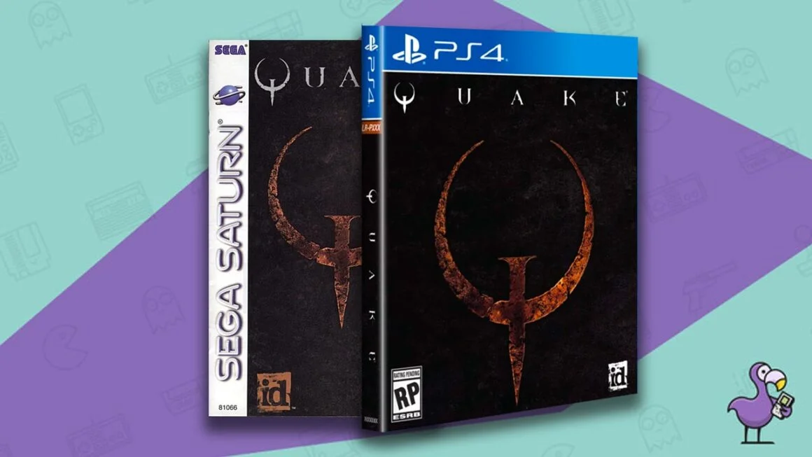 Best Retro Games On PS5 - Quake game case cover art