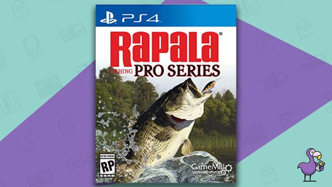 Best PS4 Fishing Games - Rappala fishing pro series game case cover art