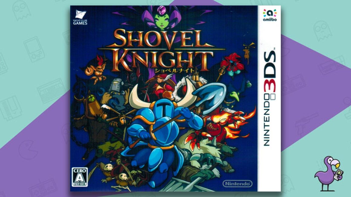 Best Nintendo 3DS games - Shovel Knight game case cover art