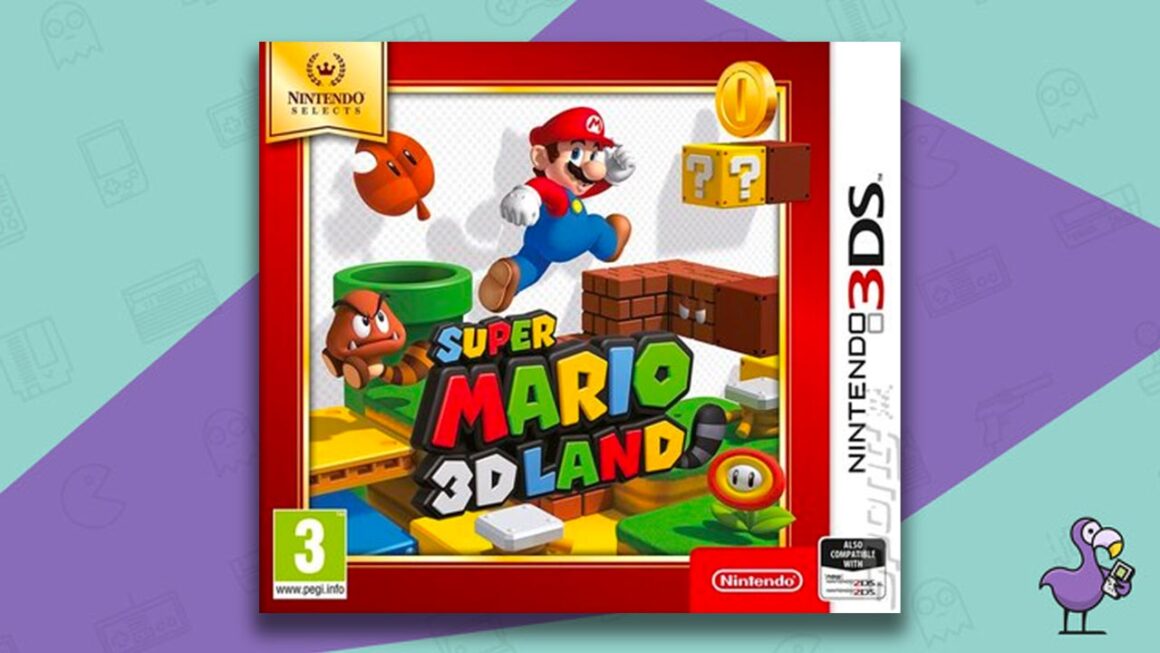 Best Nintendo 3DS games - Super Mario 3D land game case cover art