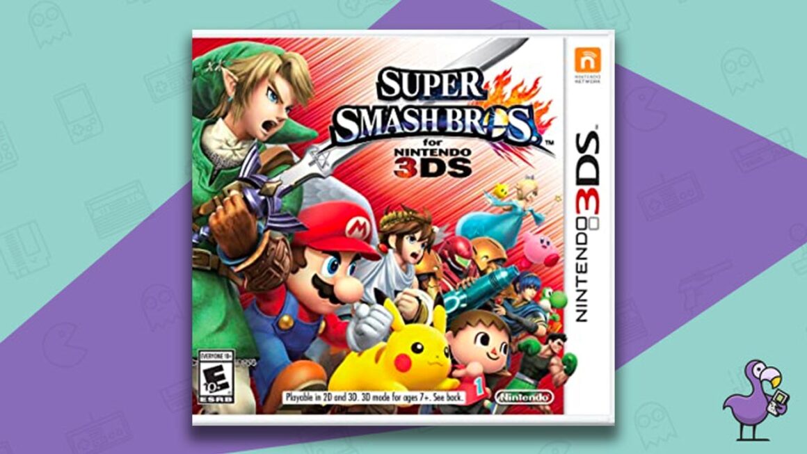 Best Nintendo 3DS games - Super Smash Bros for Nintendo 3DS game case cover art