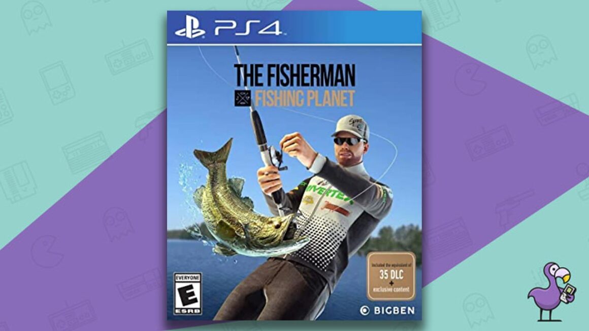 Best PS4 Fishing Games - The Fisherman Fishing Planet game case cover art