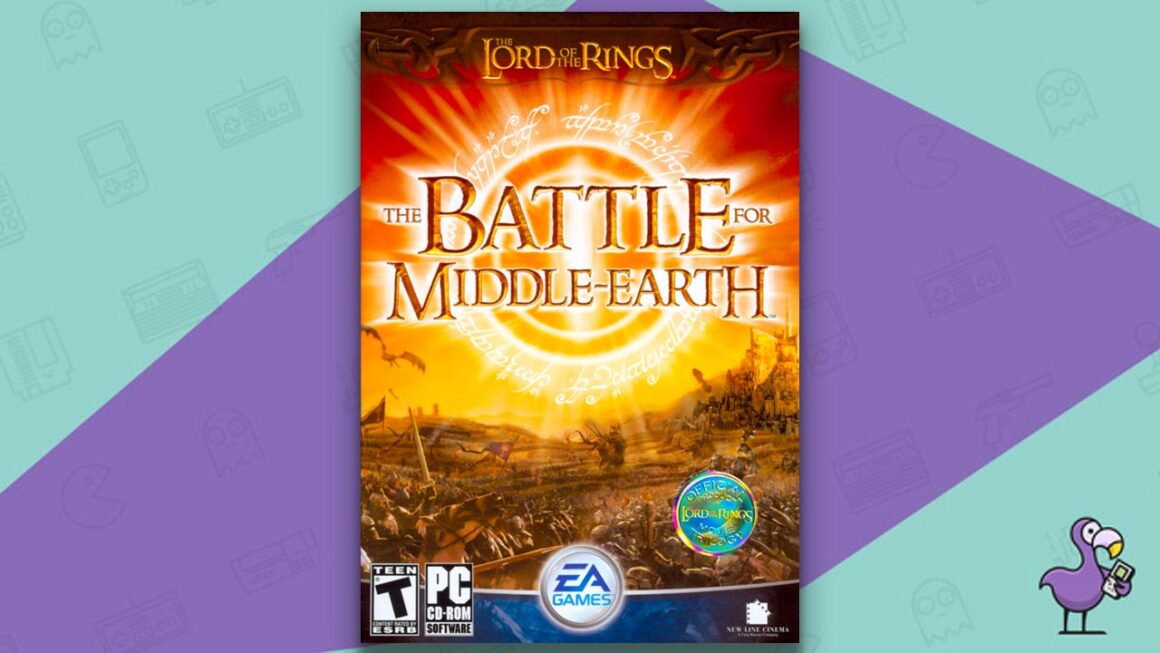 The Lord of the Rings the Battle for Middle Earth game case PC