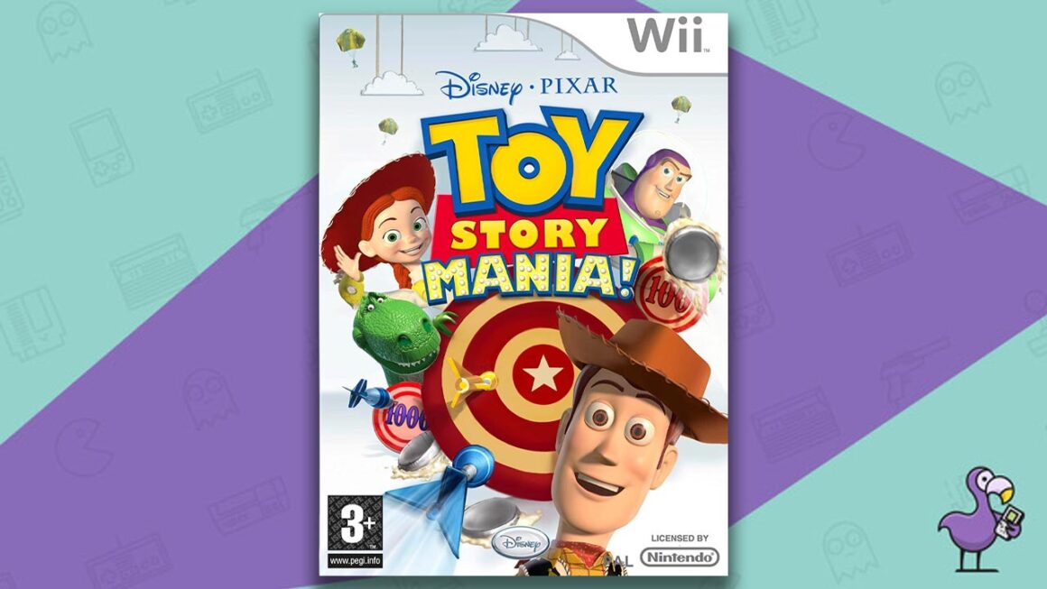 Best Nintendo Wii Party Games - Toy Story Mania game case cover art