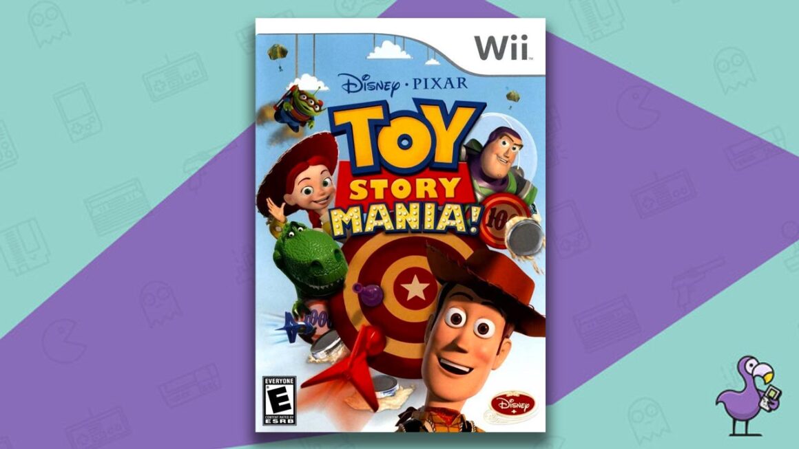 Best Toy Story Games - Toy Story Mania! Nintendo Wii game case cover art