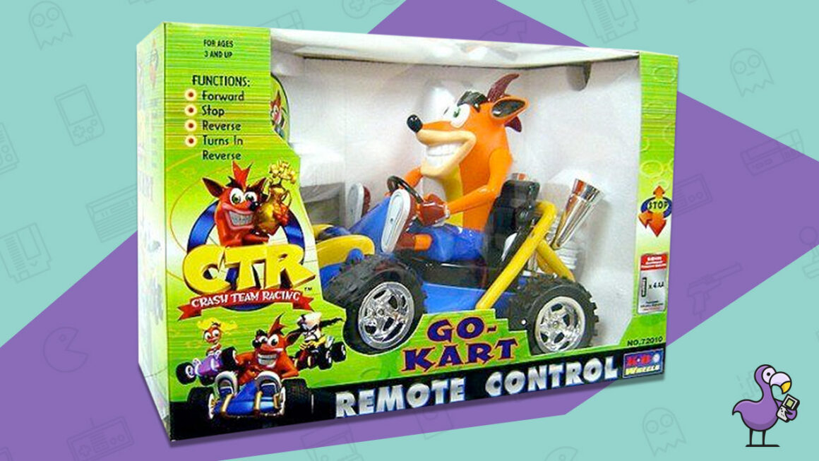 Crash Bandicoot Remote Control Go-Kart by EZ-Tec