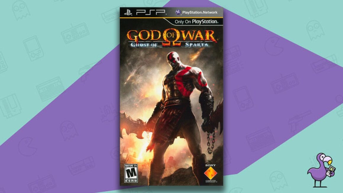 Best PSP Go Games - God of War: Ghost of Sparta game case cover art