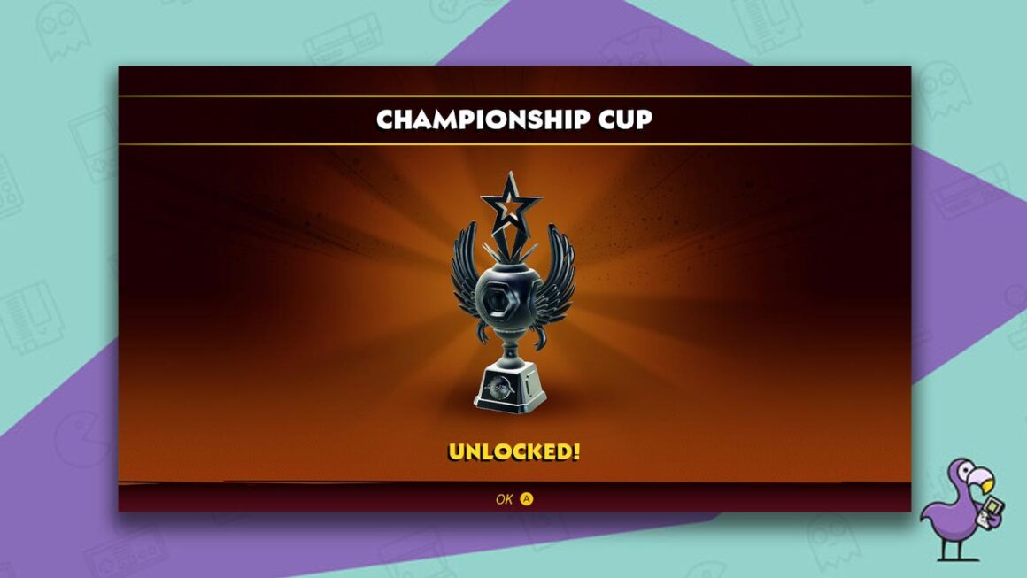 How To Unlock The Championship Cup In Mario Strikers Battle League - Championship Trophy