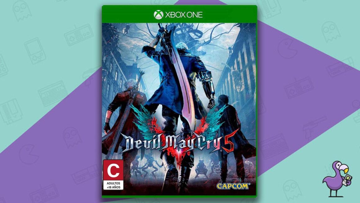 Best Games Like God Of War In 2022 - Devil May Cry 5 game case cover art