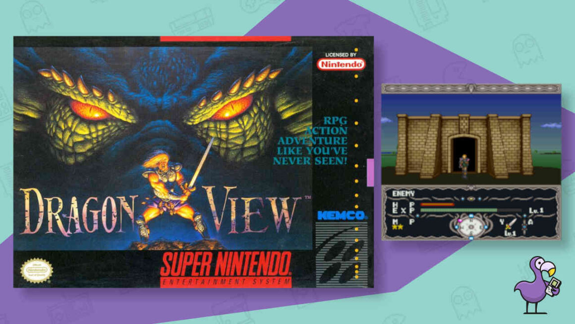 Dragon View - SNES Cover and Screenshot