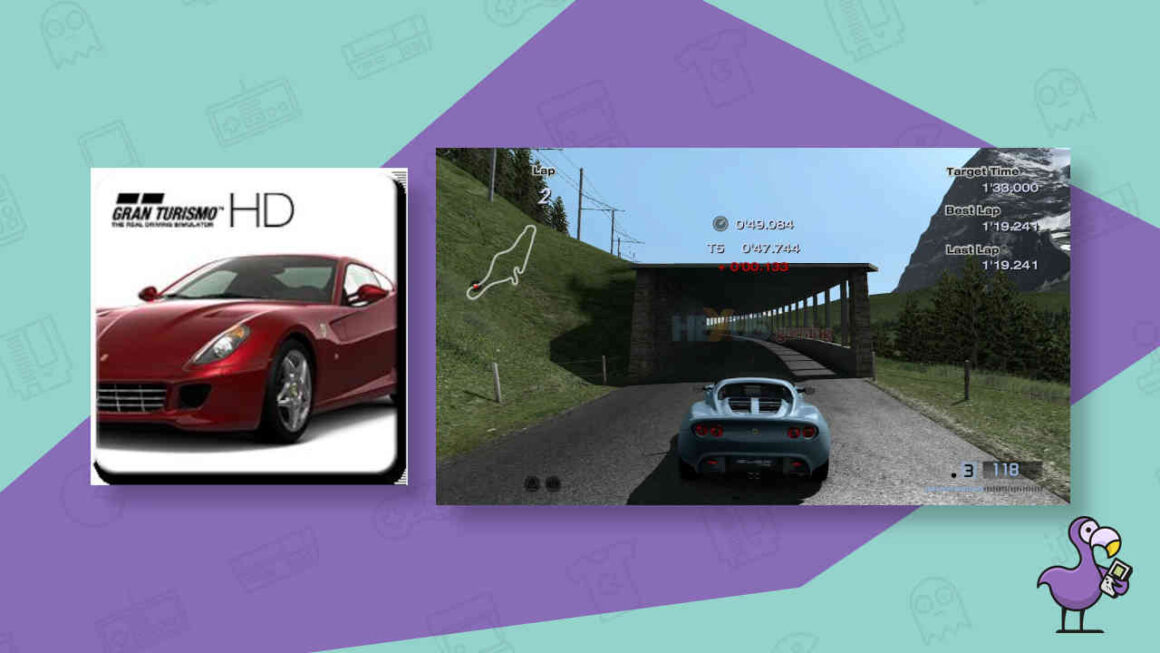Gran Turismo HD Concept Cover and Screenshot