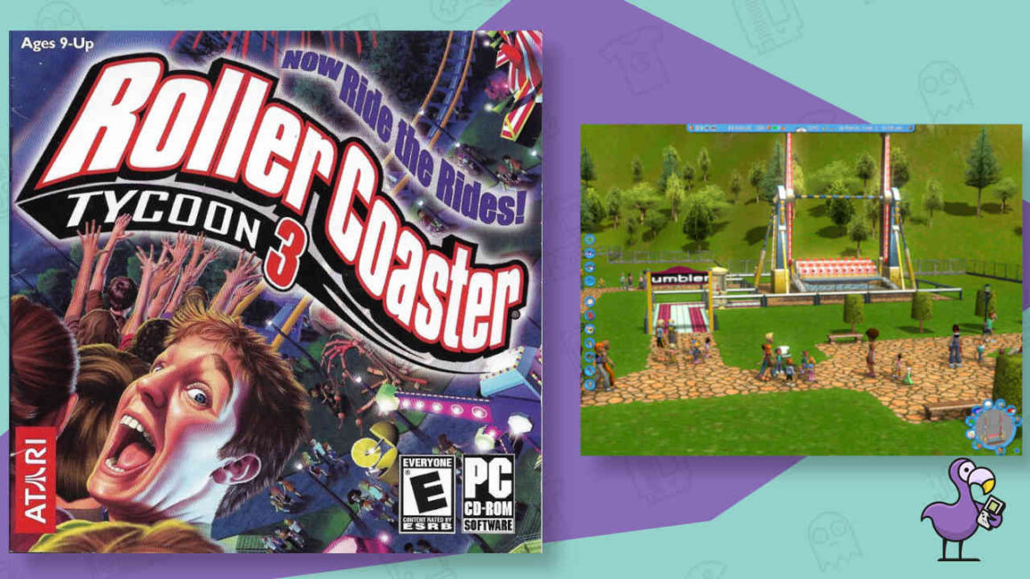 Rollercoaster Tycoon 3 - Cover and Screenshot