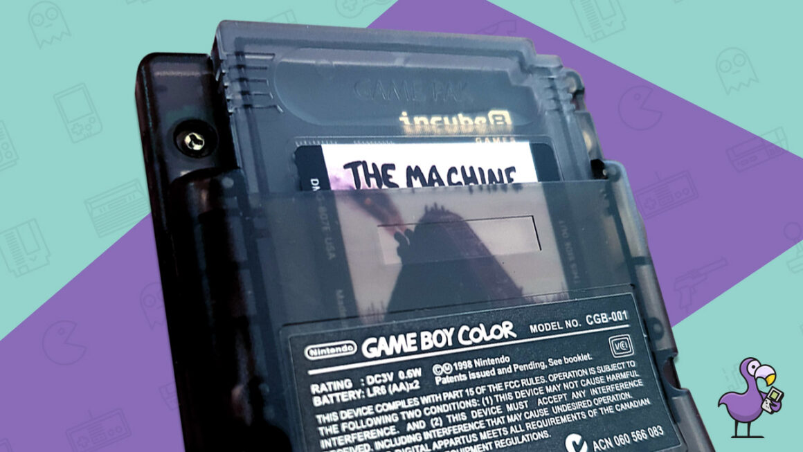 The Machine Physical Game Cartridge In Game Boy Color