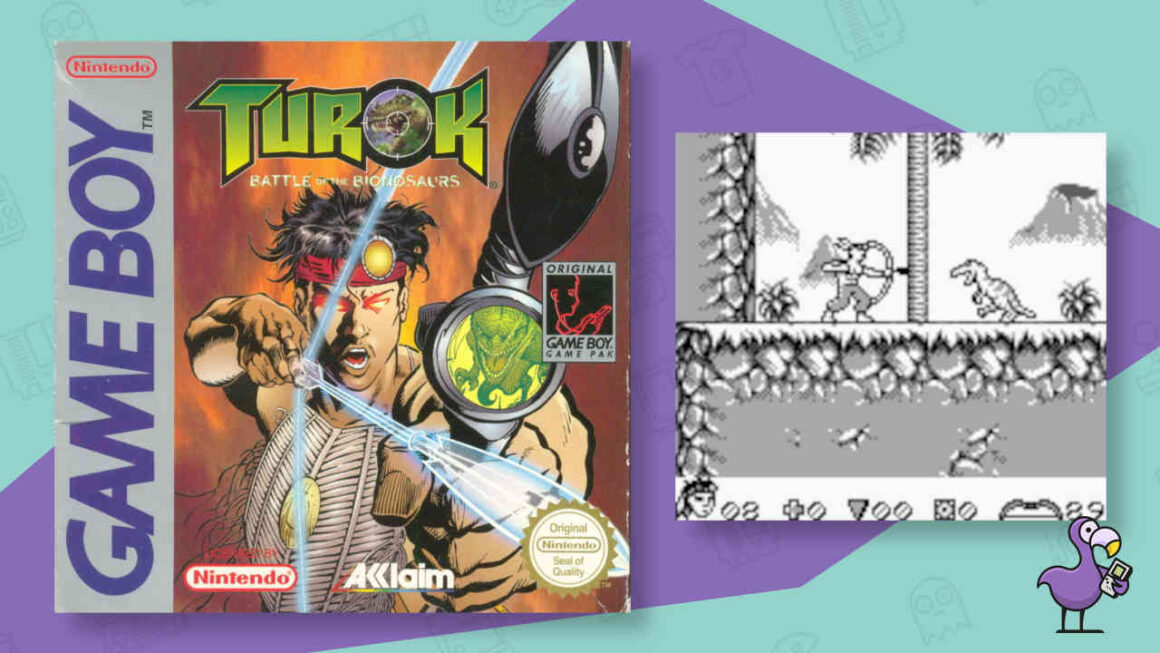Turok Battle of the Bionosaurs - Game Boy