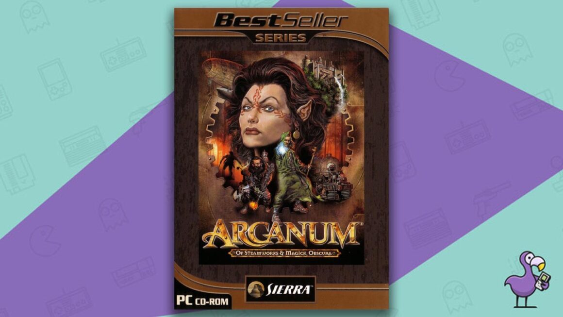 10 Best Isometric RPGs Of 2022 - Arcanum: Of Steamworks and Magick Obscura game case