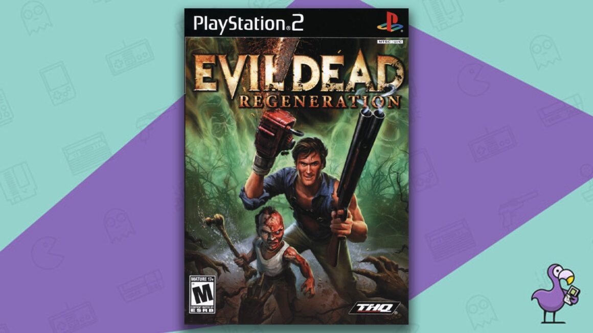 best zombie games on ps2 - Evil Dead: Regeneration game case cover art
