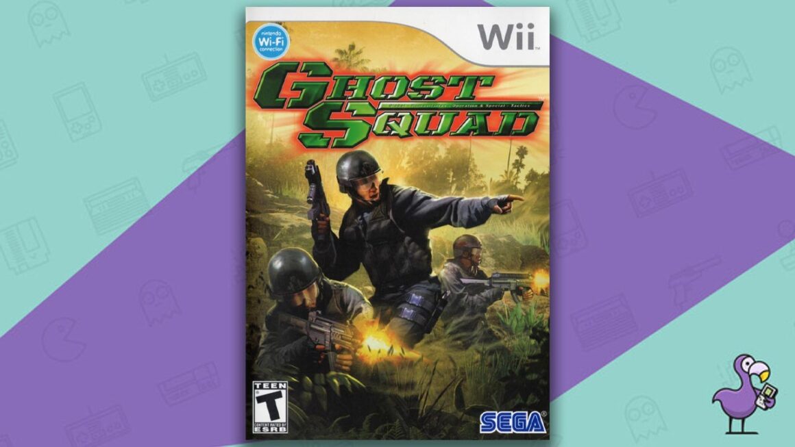 best nintendo Wii light gun games - Ghost Squad game case cover art