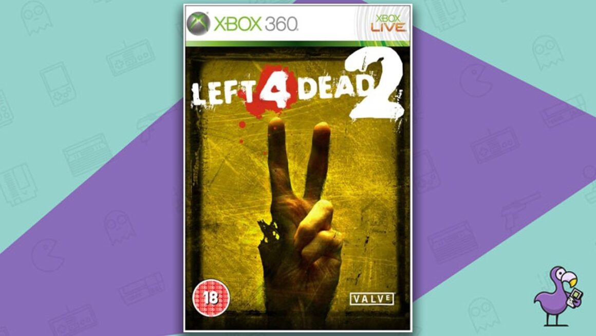 10 Best Zombie Games For Xbox 360 Of All Time - Left for Dead 2 gam case cover art