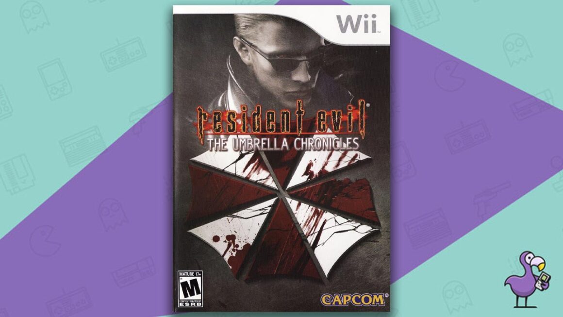 best nintendo Wii light gun games - Resident Evil the umbrella chronicles game case cover art