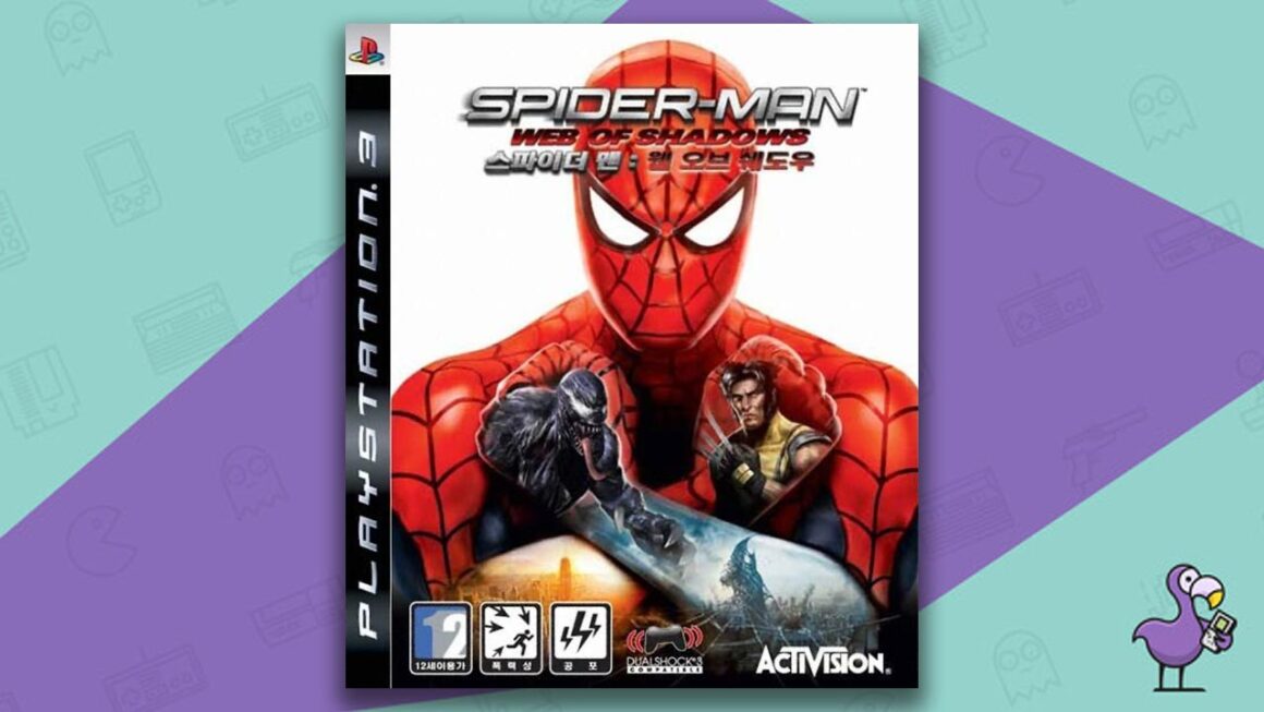 10 Best Marvel PS3 Games Of All Time Spiderman Web of Shadows
