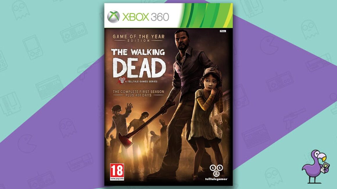 10 Best Zombie Games For Xbox 360 Of All Time - The Walking Dead  game case cover art