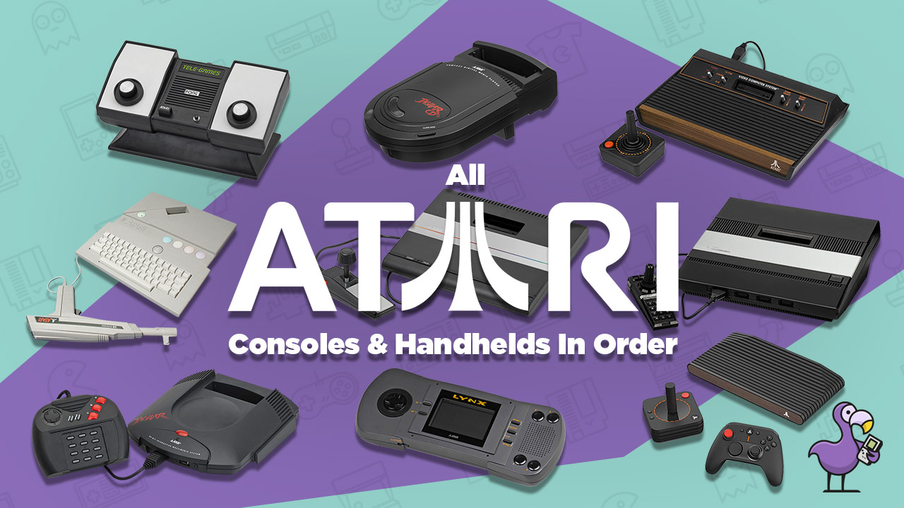 All ATARI Consoles & Handhelds In Order