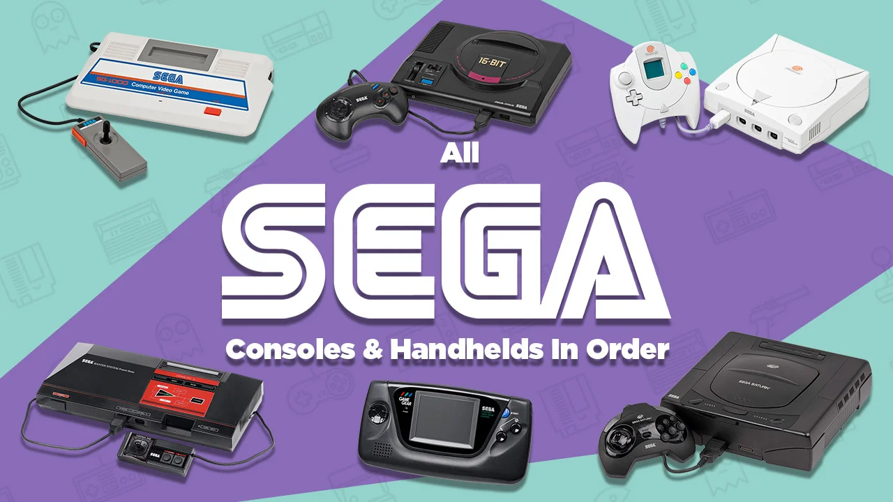 All Sega Consoles & Handhelds In Order