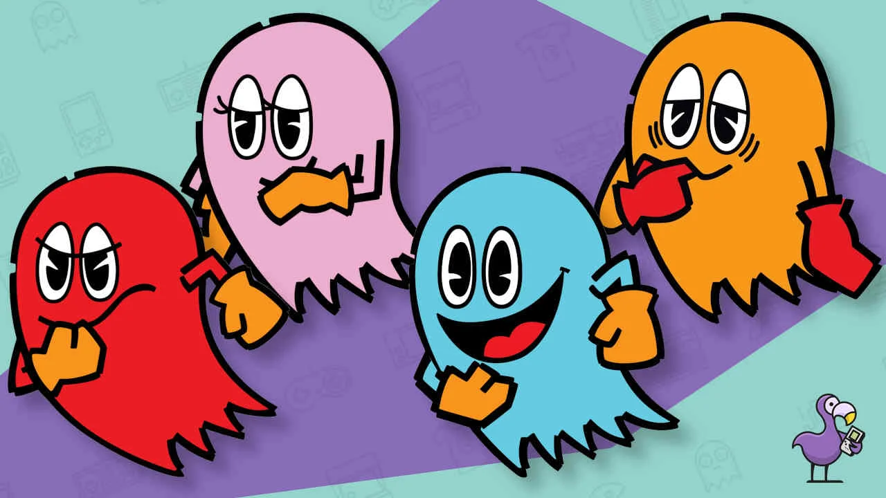 All Pac-Man Ghost Names and What They Do - Retro Dodo