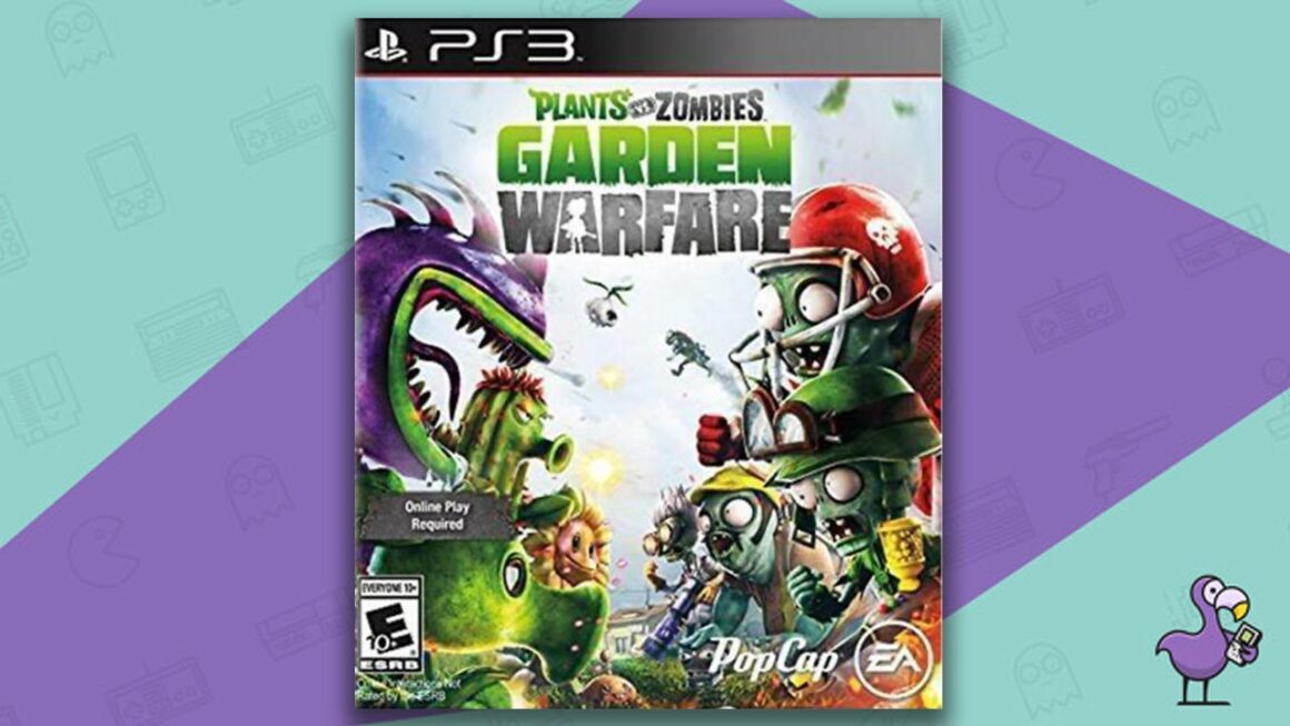 10 Best Zombie Games For PS3 Of All Time - Plants vs Zombies garden warfare game case cover art