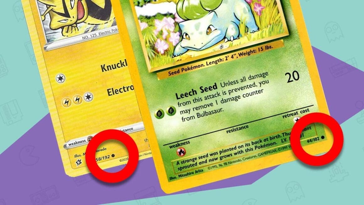 What Do The Numbers On The Bottom Of Pokemon Cards Mean Printable Cards