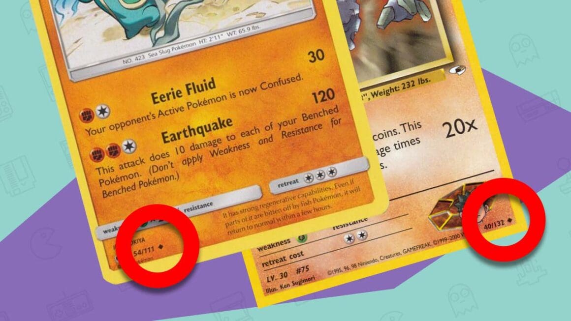 What Are The Numbers On The Bottom Of Pokemon Cards Printable Cards